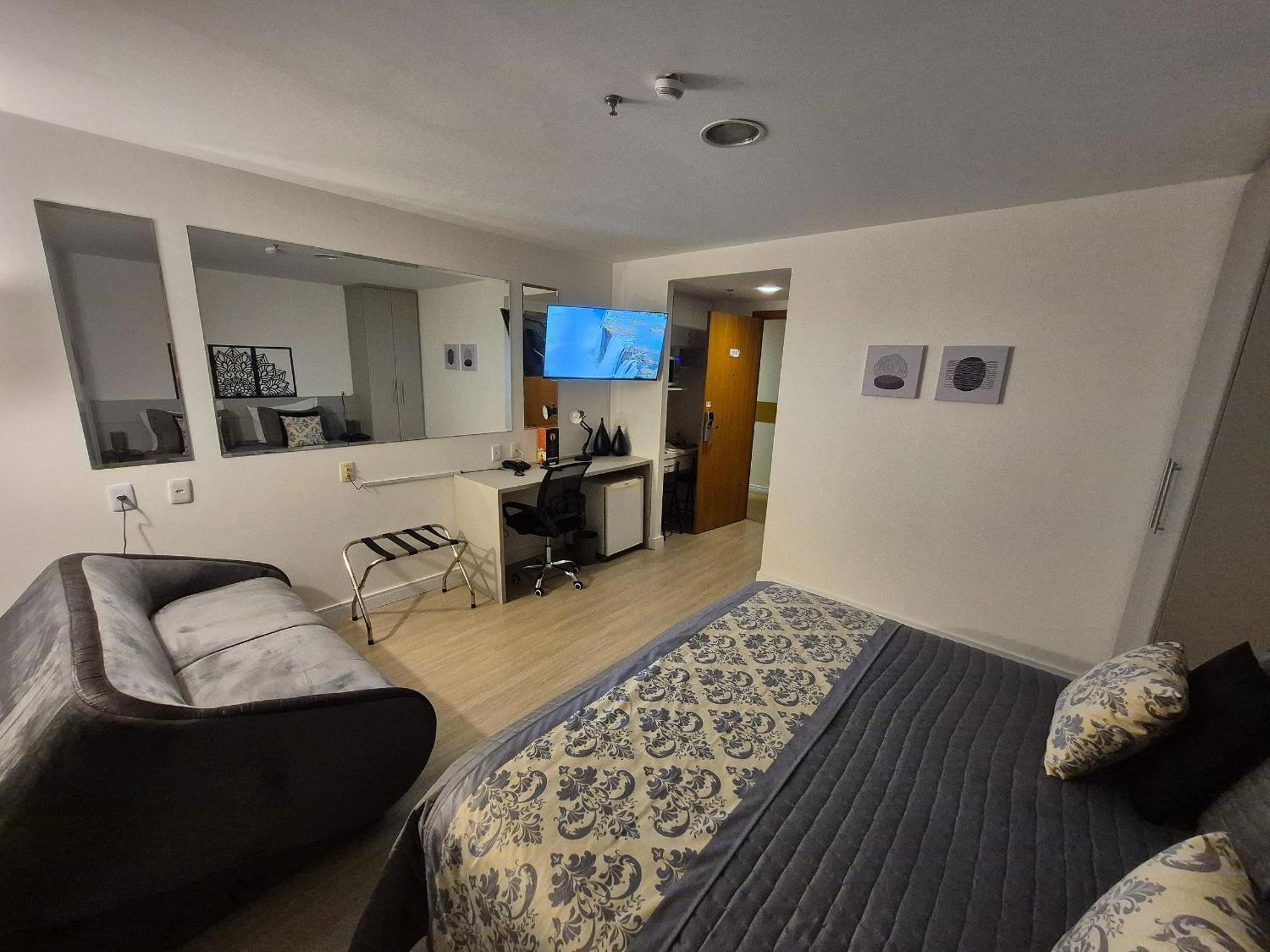 Hotel Flat Aeroporto Congonhas Com Sofa Cama *